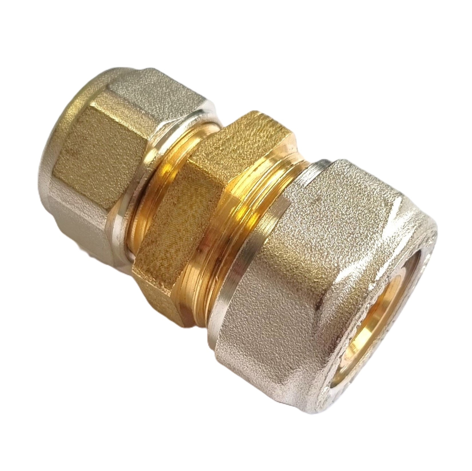 Klemmring Schraubfitting - Kupplung reduziert 32 - 26 für Aluverbundrohr – Bild 1