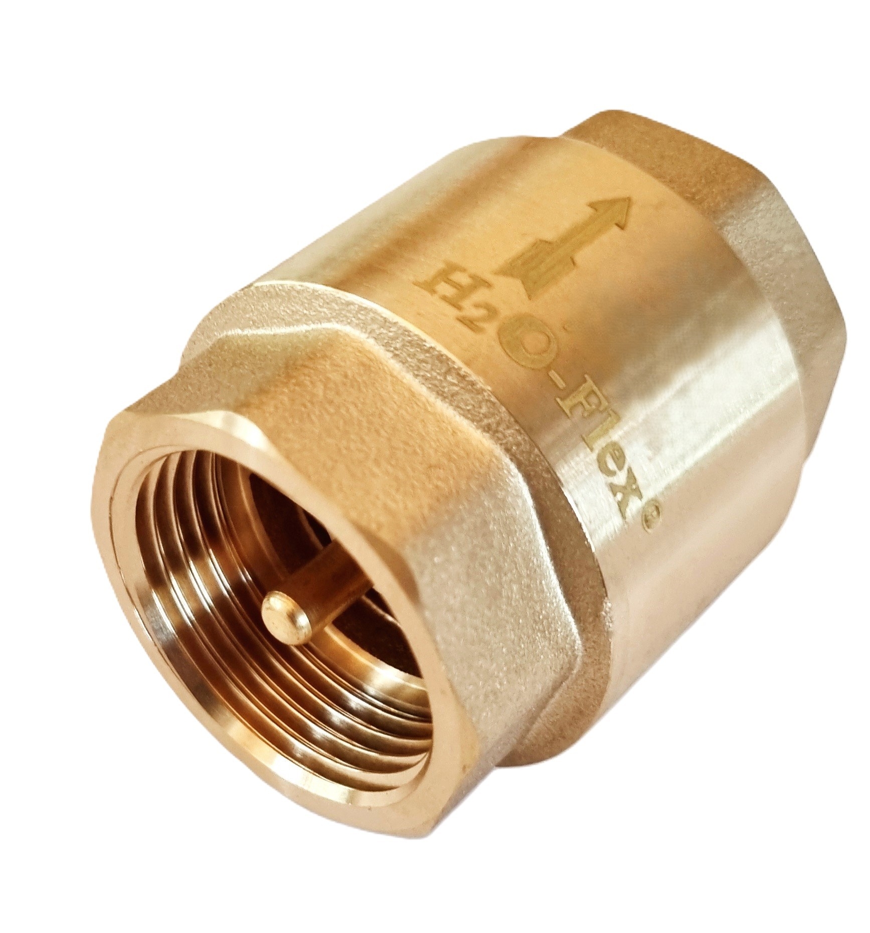 Rückschlagventil komplett aus Messing, bis zu 90°C, 10bar – Bild 1