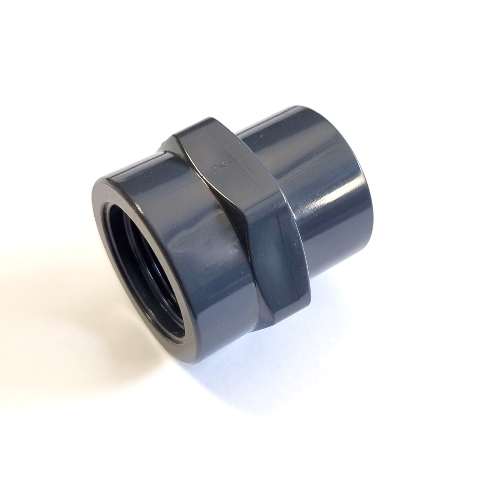 32er PVC Klebemuffe/-stutzen x Innengewinde mit 1"IG