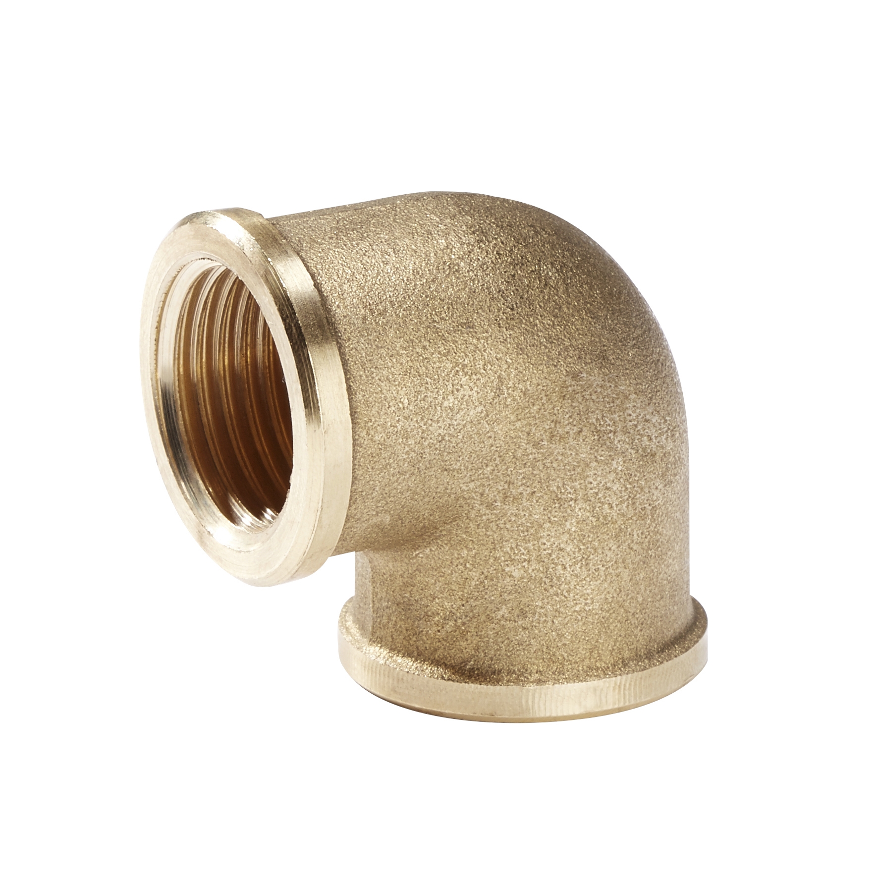 Gewindefitting, Messing Fitting, 3/4“ Winkel IG/IG