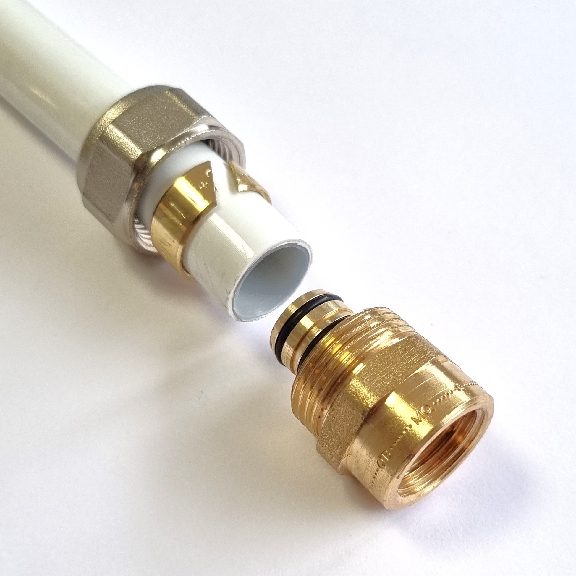 Übergang mit Innengewinde 20 x 2,0 mm - 3/4" Klemmring Schraubfitting für Aluverbundrohr 20 x 2,0mm – Bild 4