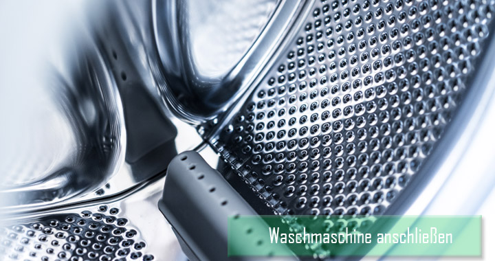 Waschmaschine anschließen