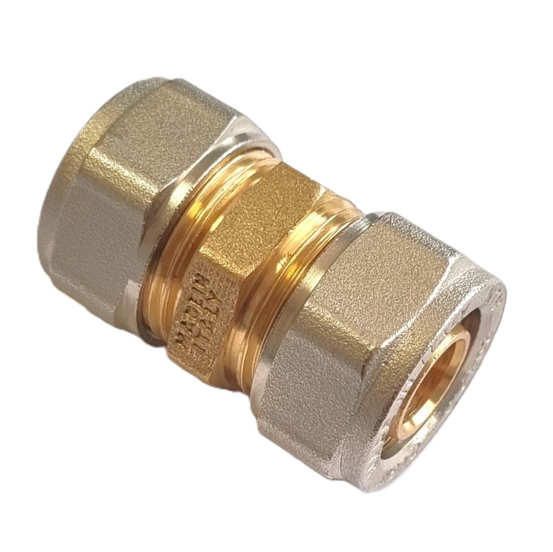 Klemmring Schraubfitting - 16er Kupplung für Aluverbundrohr – Bild 2