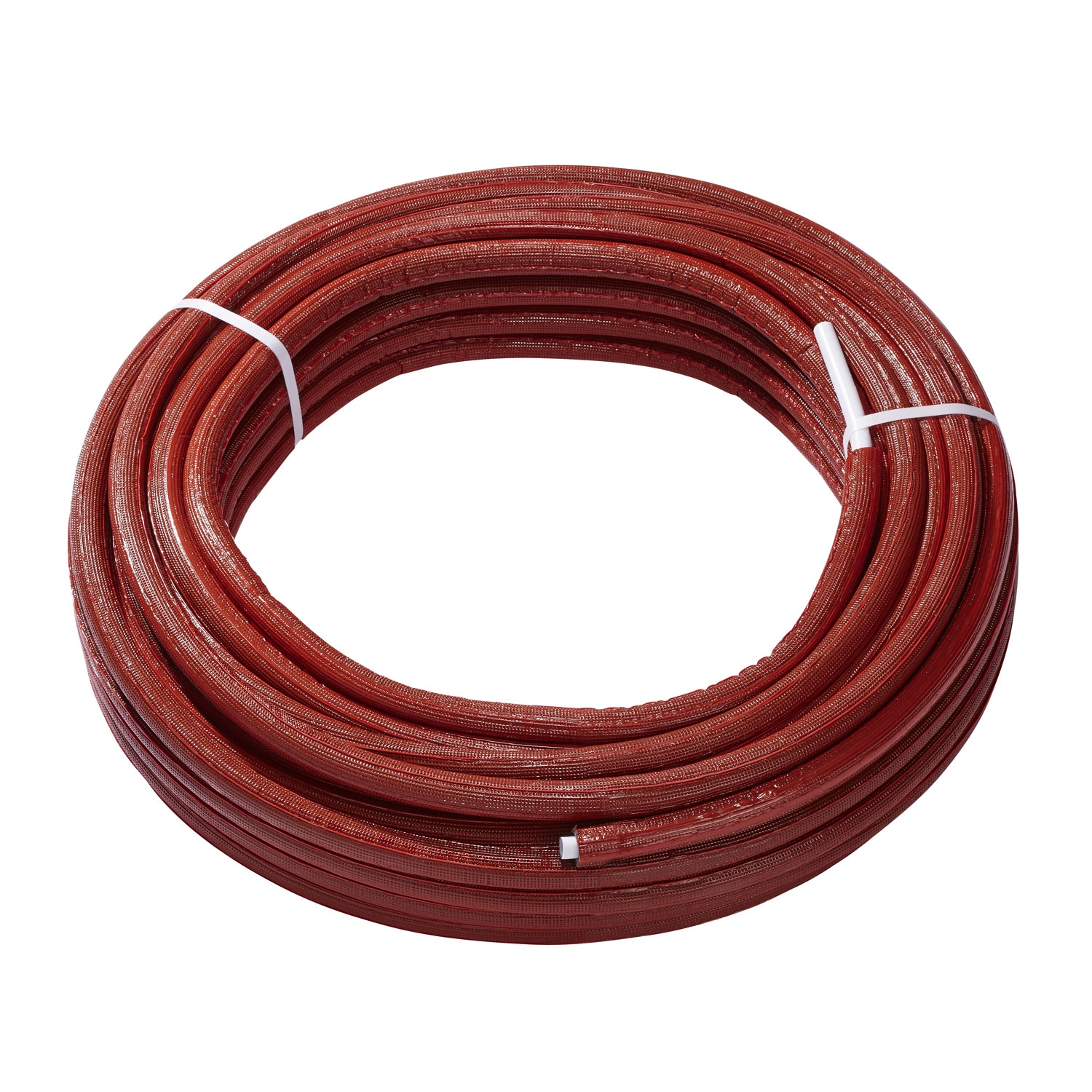 Mehrschichtverbundrohr mit roter 6mm Isolierung in 16x2,0mm, 20x2,0mm, 26x3,0mm und 32x3,0mm DVGW – Bild 4