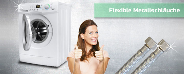Optimal verbunden: Flexibler Metallschlauch für Trinkwasser und Heizung