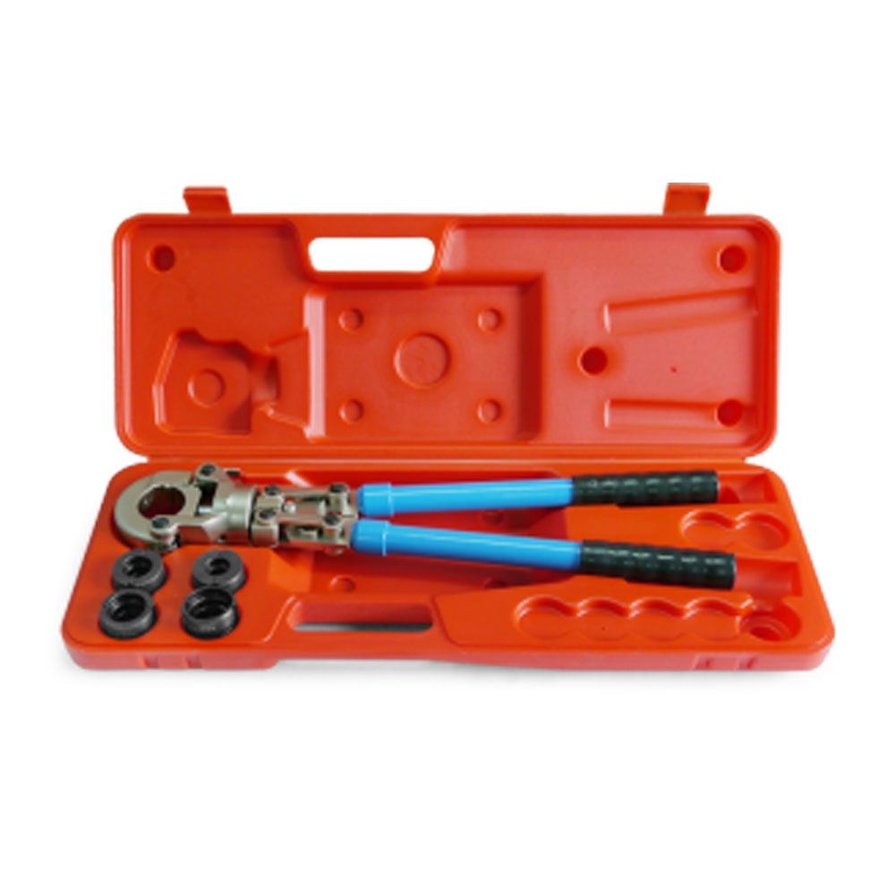 Handpresszange TH 16x2, 20x2, 26x3 und 32x3 inkl. Koffer und TH-Einlagen Handpresszange TH 16x2, 20x2, 26x3 und 32x3 inkl. Koffer und TH-Einlagen