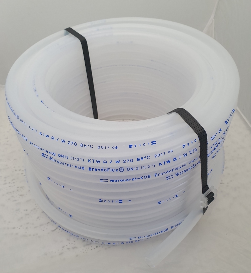 1/2" Trinkwasserschlauch in transparent 10 meter – Bild 2