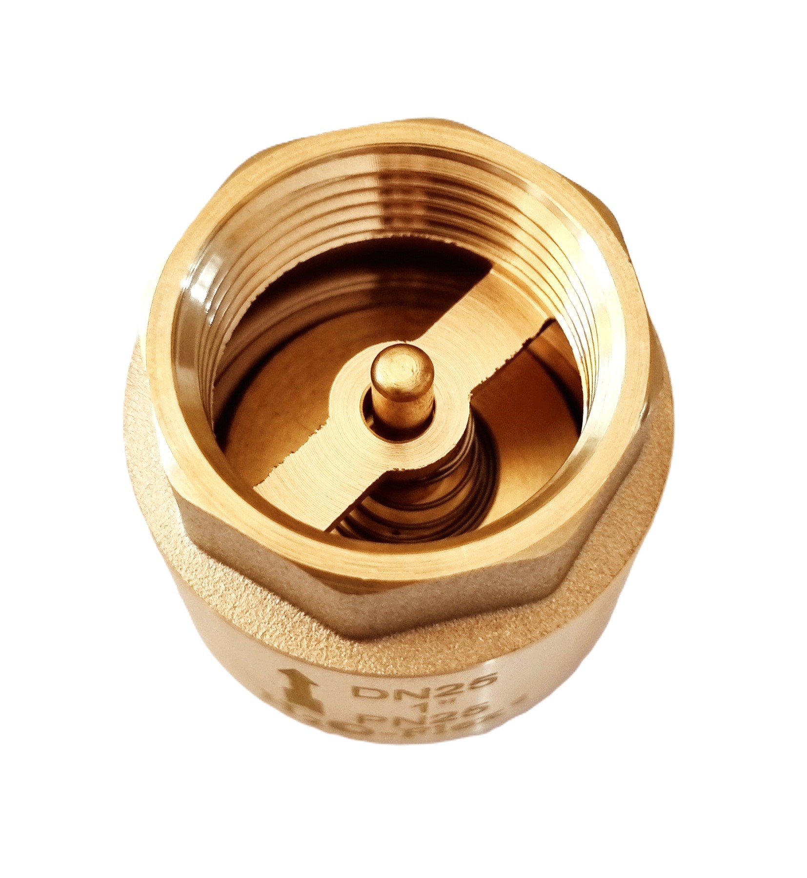 Rückschlagventil komplett aus Messing, bis zu 90°C, 10bar – Bild 3