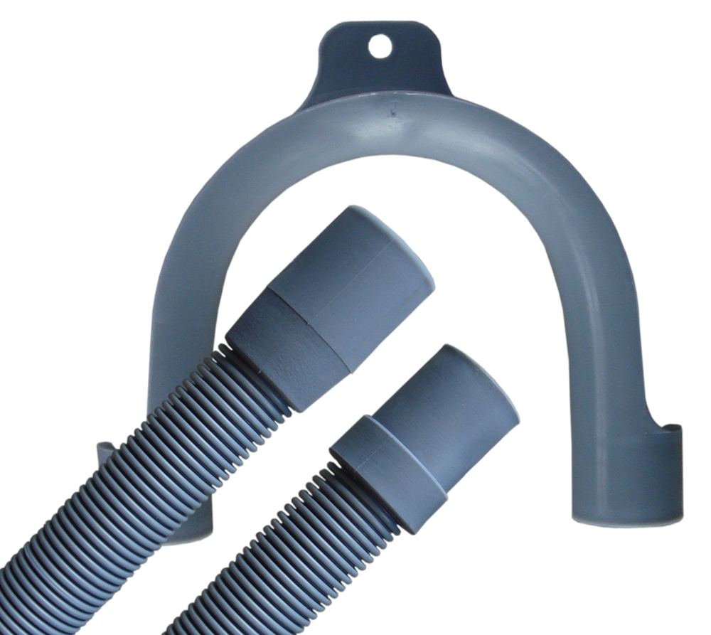 Spiralablaufschlauch 19mm x 22mm, Ablaufschlauch für die Waschmaschine, 3,00m – Bild 1