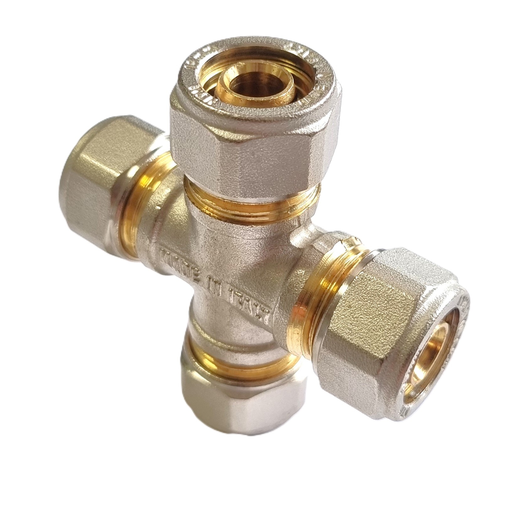 Klemmring Schraubfitting - Kreuzstück für Aluverbundrohr 16/20/26/32