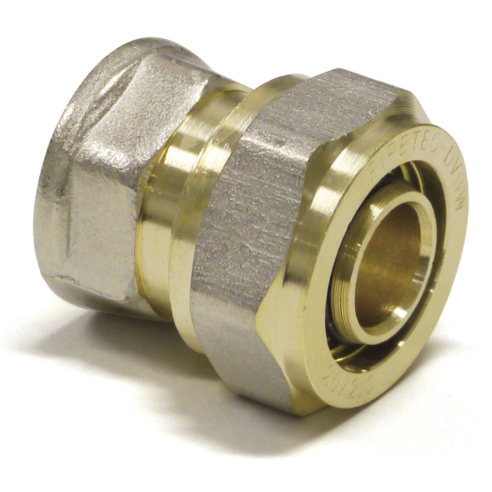 Klemmring Schraubfitting - Übergang mit Innengewinde für Aluverbundrohr 16-1/2"