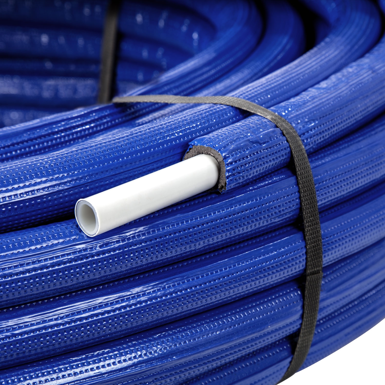 50m Rolle Aluverbundrohr 20 x 2,0mm mit 6mm blauer Isolierung und DVGW-Zulassung – Bild 3