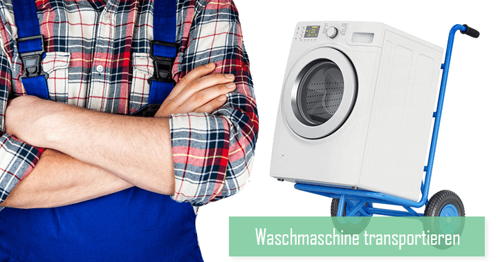 Waschmaschine transportieren