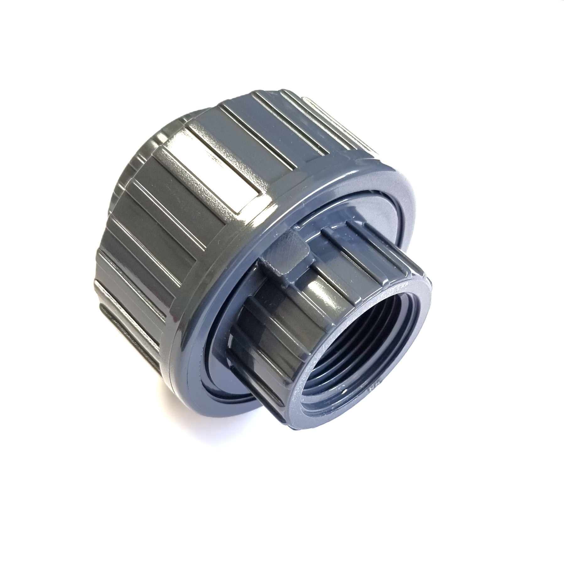 PVC-U Verschraubung / Klebemuffe mit 32 x 1" Innengewinde – PVC-U Fitting für Rohrsysteme – Bild 1