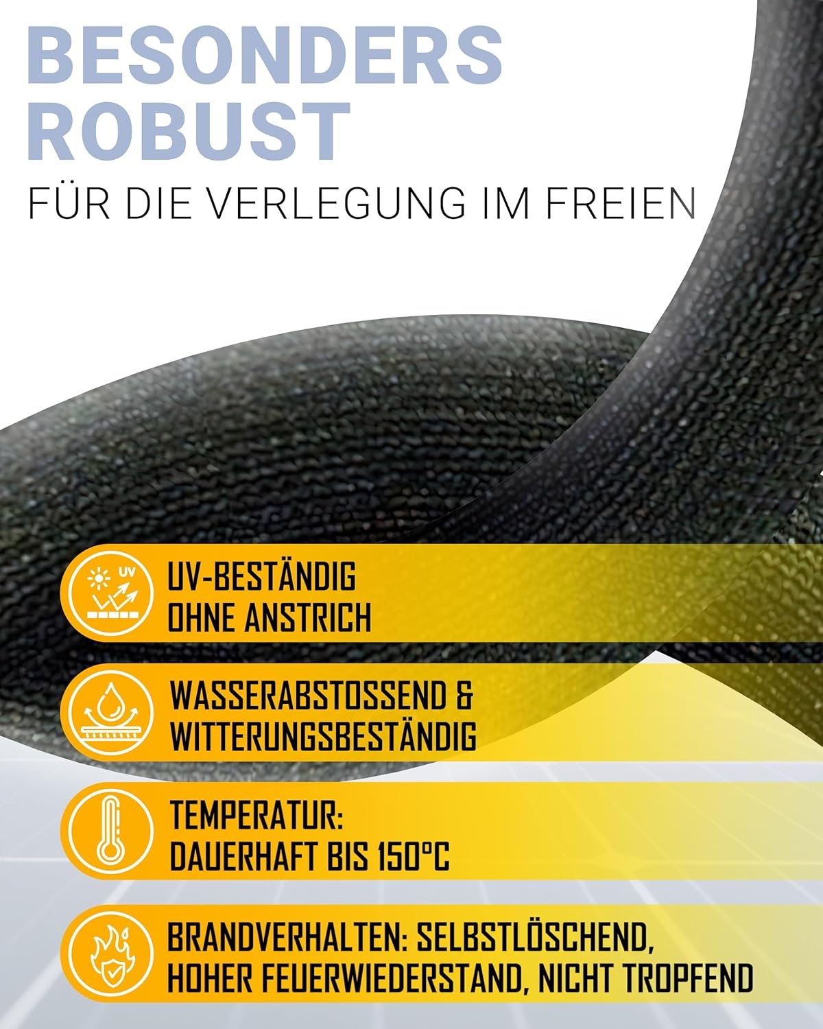DN16 (3/4") Solarrohr Solarleitung Edelstahlwellrohr mit 13mm EPDM Isolierung, 5m-25m, Verschraubung – Bild 3